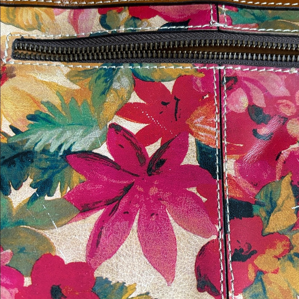 Patricia Nash Spring Multi Poppy Tote, pink floral pattern - Picture 8 of 17